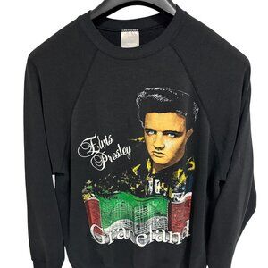 Elvis Presley Graceland Pullover Sweatshirt Size XL Vintage